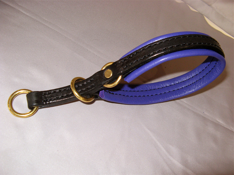 Padded Limited Choke Collar ~ Ring Stop