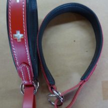 Swiss Cross~ Padded Limited Slip Collar