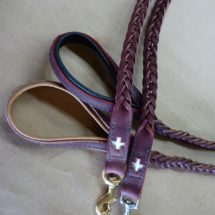 Swiss Cross 5 Plait Braided Leash